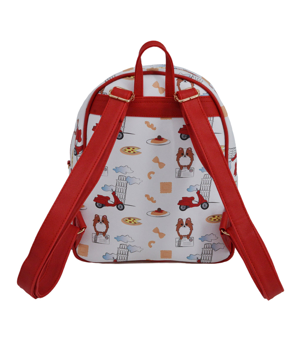 Jaxson In Italy Mini Backpack With Keychain