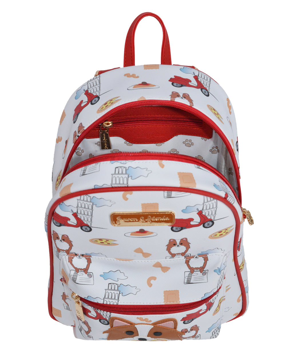 Jaxson In Italy Mini Backpack With Keychain