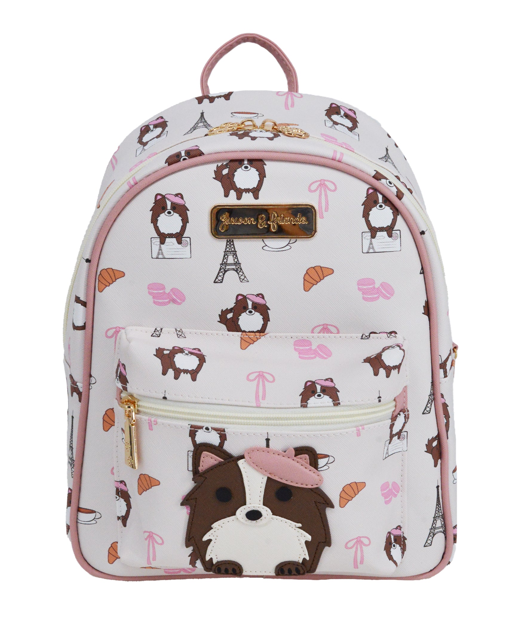 Jaxson in Paris Mini Backpack W/Keychain – Jaxson & Friends