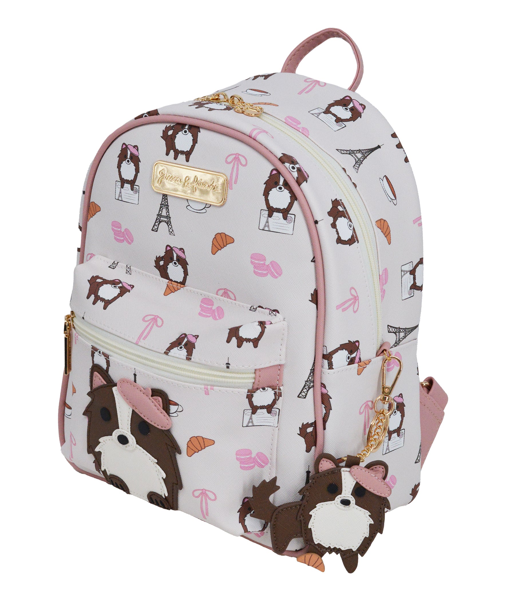 Jaxson in Paris Mini Backpack W/Keychain – Jaxson & Friends