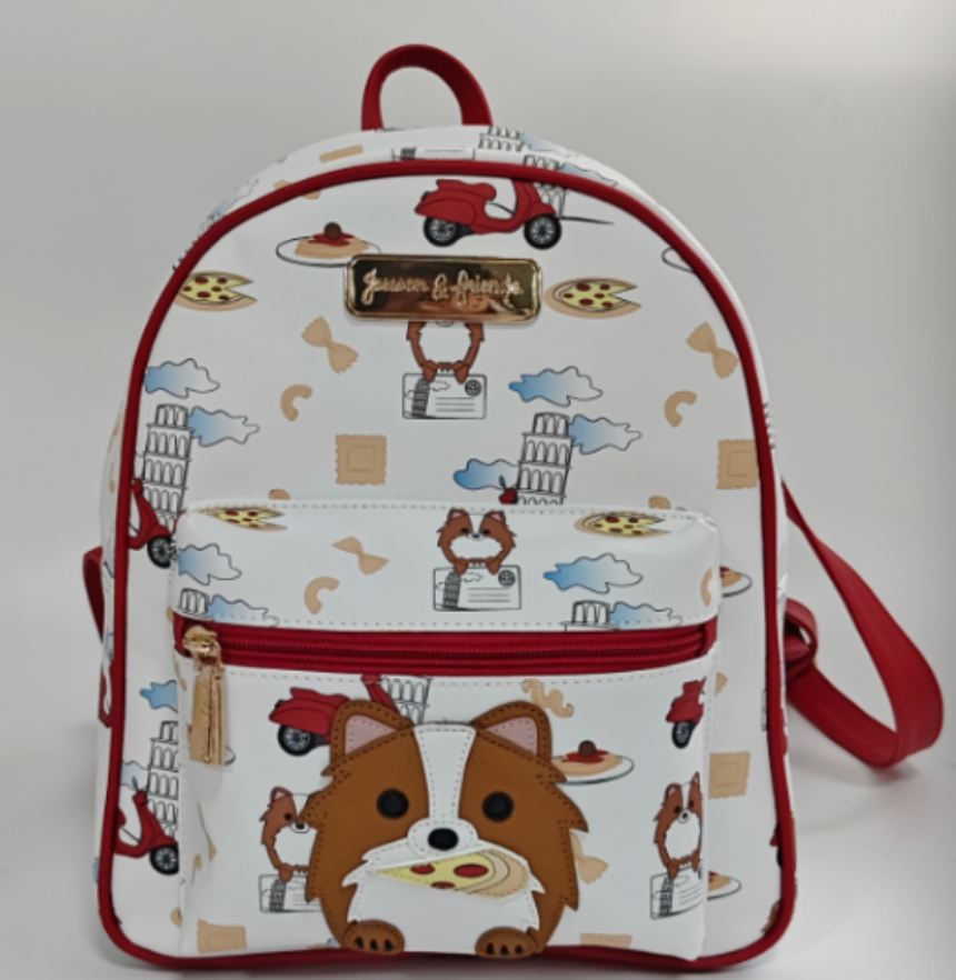 Jaxson In Italy Mini Backpack W/Keychain
