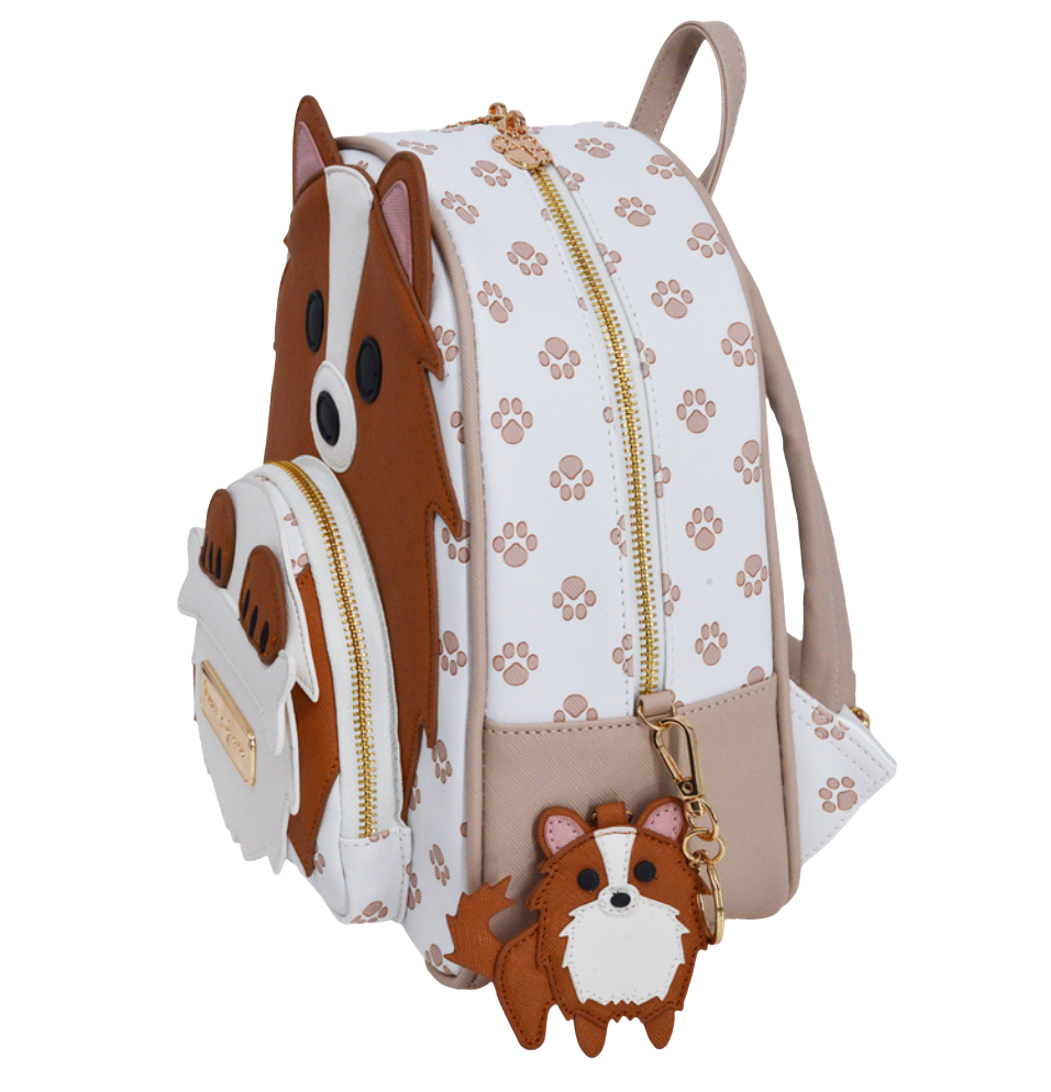 Jaxson & Friends Mini Backpack W/Keychain